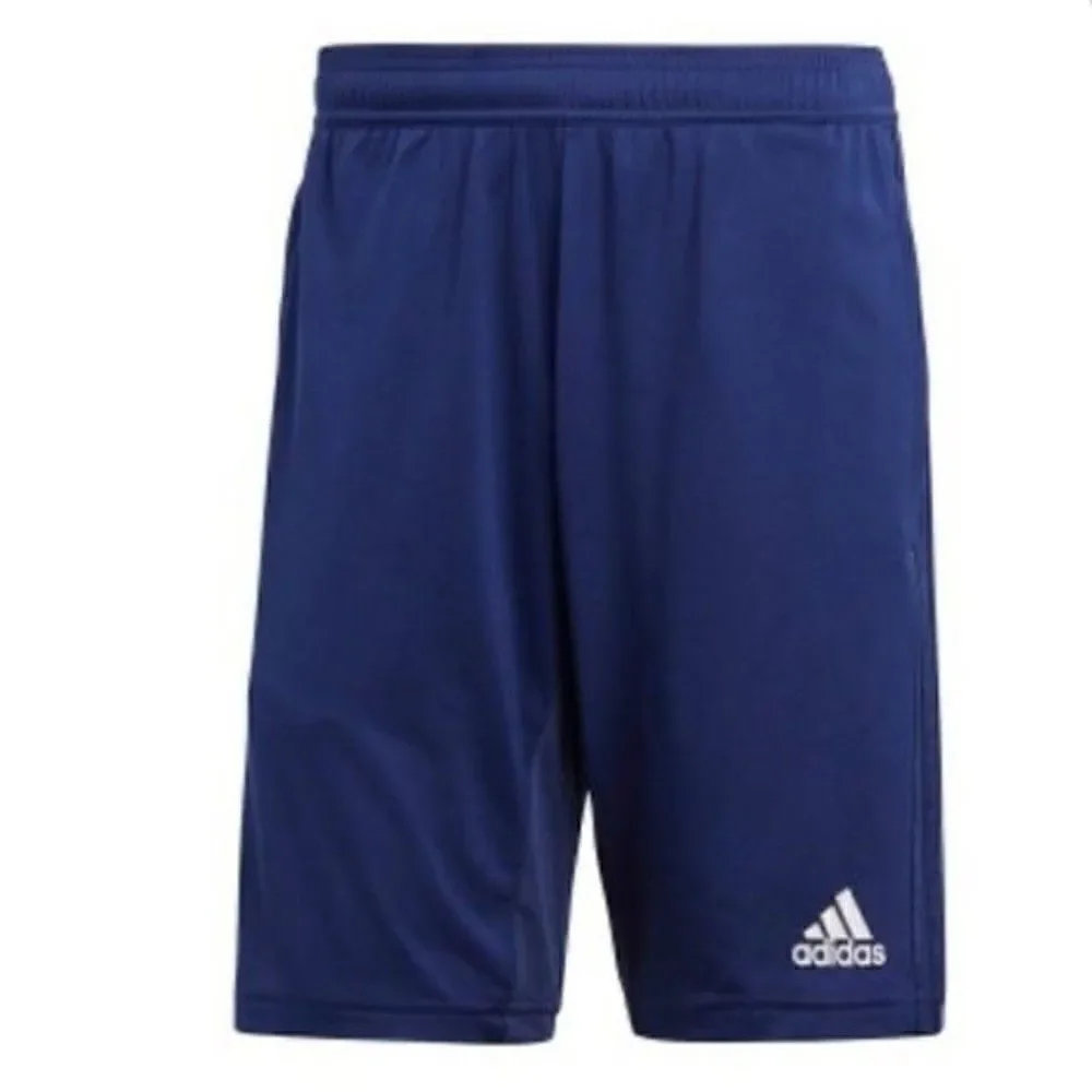 Adidas Condivo 18 training shorts girls large BoxN sz 13 to 14Y blue soccer